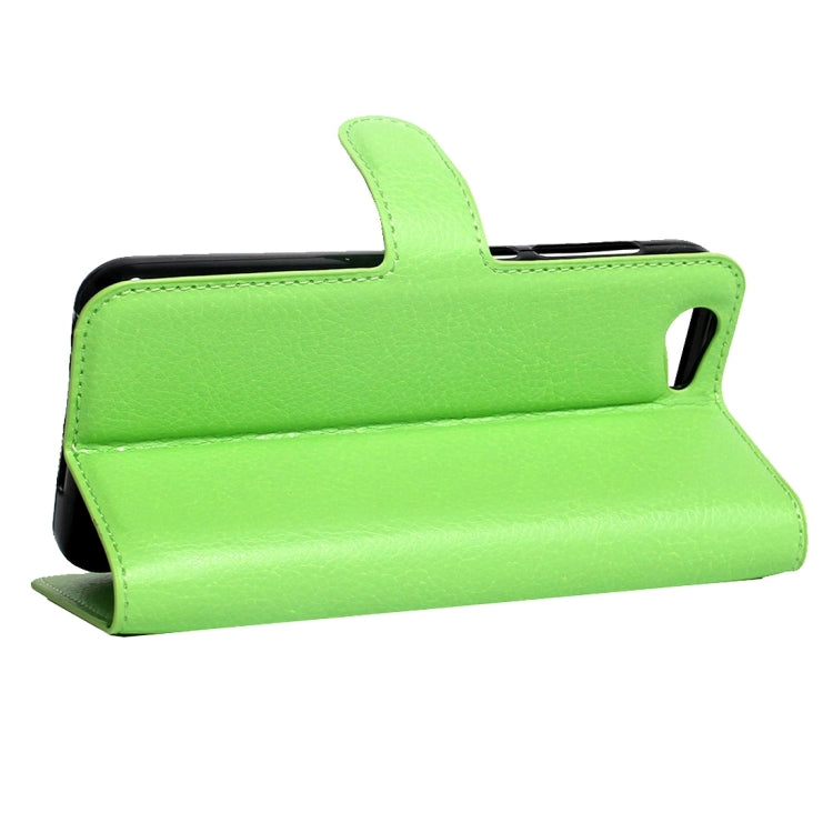 For Meizu Meilan X Litchi Texture Horizontal Flip Leather Case with Magnetic Buckle & Holder & Card Slots & Wallet