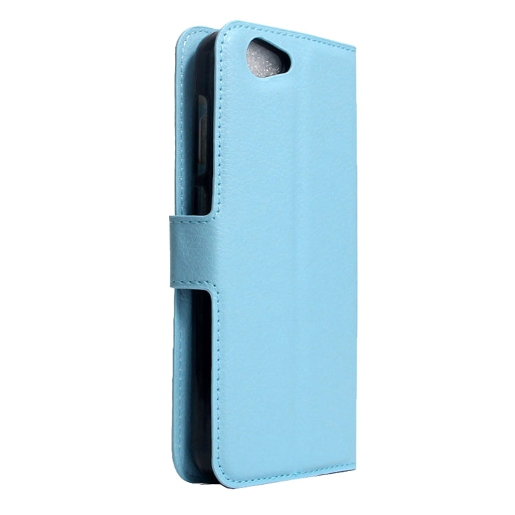 For Meizu Meilan X Litchi Texture Horizontal Flip Leather Case with Magnetic Buckle & Holder & Card Slots & Wallet