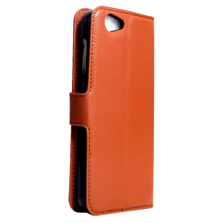 For Meizu Meilan X Litchi Texture Horizontal Flip Leather Case with Magnetic Buckle & Holder & Card Slots & Wallet