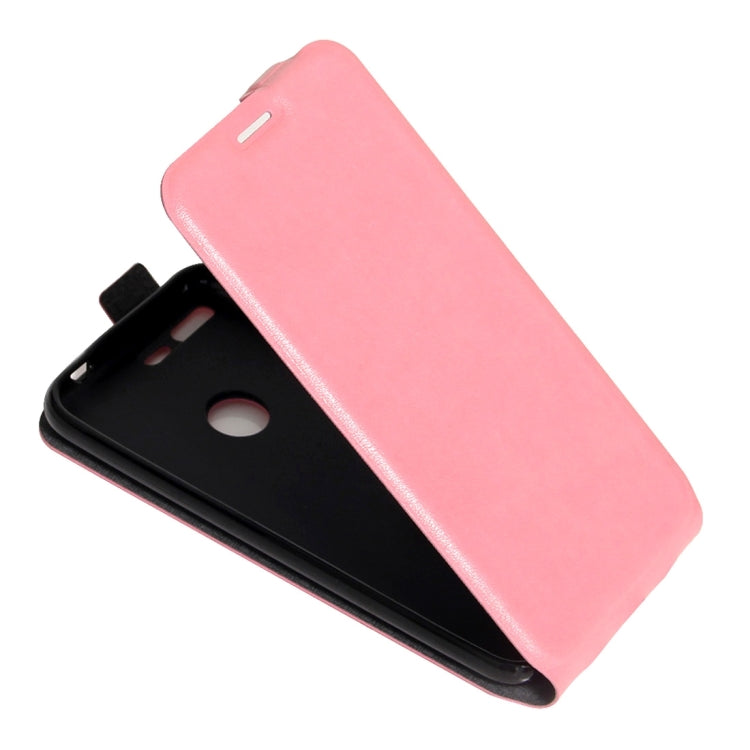 For Google Pixel Vertical Flip Leather Case with Card Slot & Photo Frame