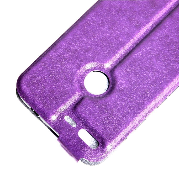 For Google Pixel Vertical Flip Leather Case with Card Slot & Photo Frame