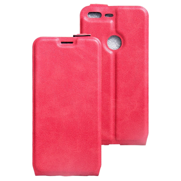 For Google Pixel XL Vertical Flip Leather Case with Card Slot & Photo Frame