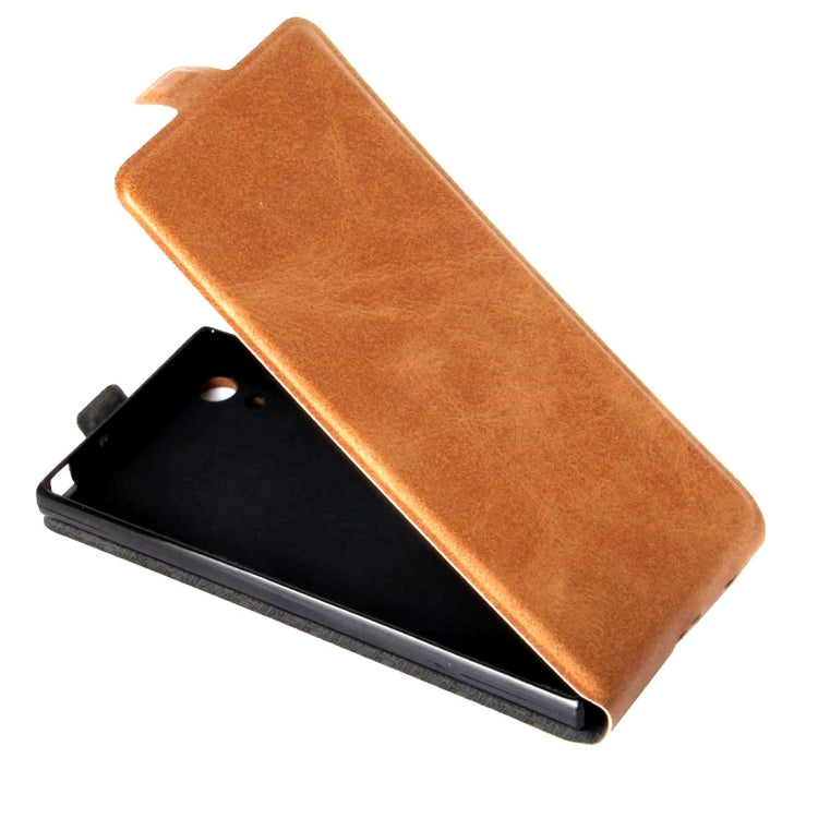 For Sony Xperia XA1 Vertical Flip Leather Case with Card Slot & Photo Frame