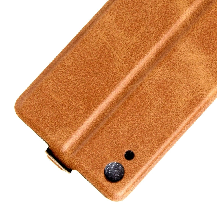 For Sony Xperia XA1 Vertical Flip Leather Case with Card Slot & Photo Frame