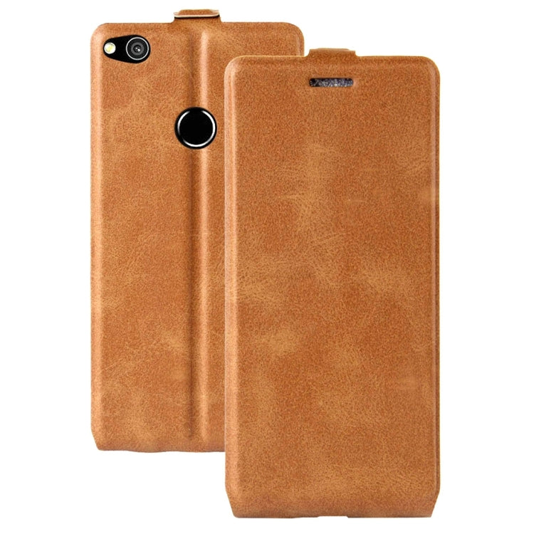 For Huawei P8 Lite (2017) Vertical Flip Leather Case with Card Slot & Photo Frame
