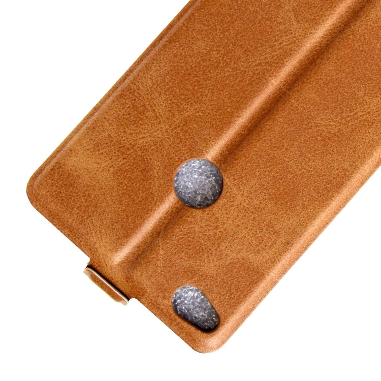 For Huawei P8 Lite (2017) Vertical Flip Leather Case with Card Slot & Photo Frame