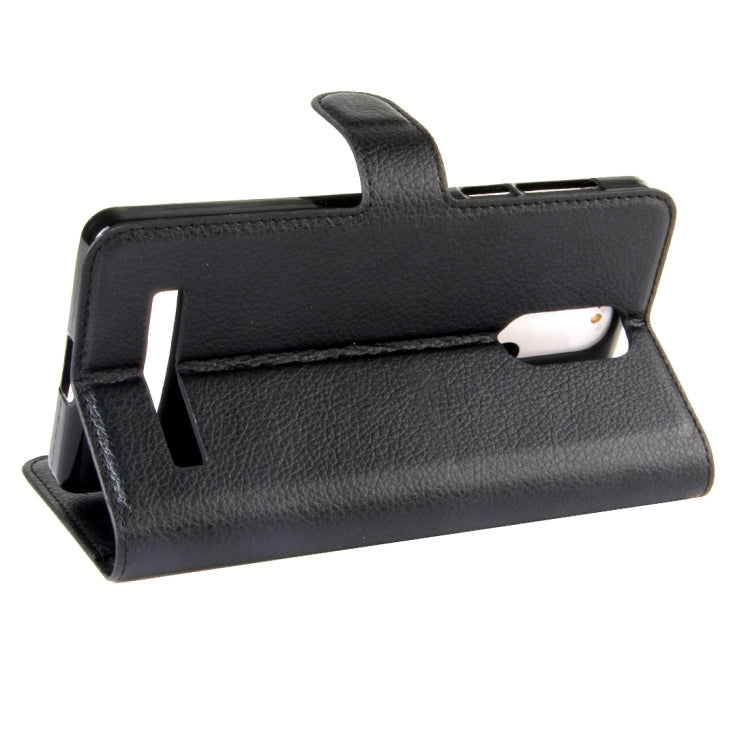 LEAGOO for M8 (MPH1460) Litchi Texture Horizontal Flip Leather Case with Magnetic Buckle & Holder & Card Slots & Wallet