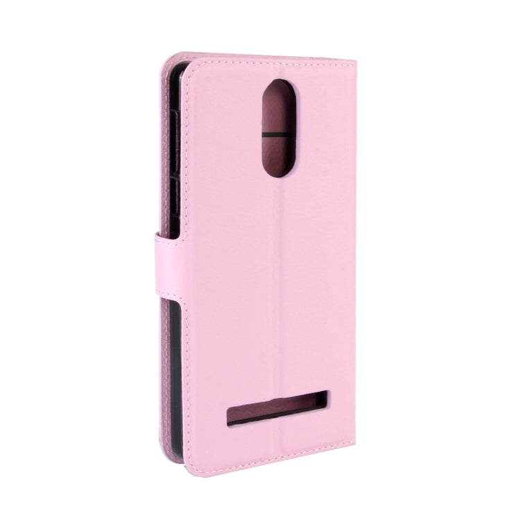 LEAGOO for M8 (MPH1460) Litchi Texture Horizontal Flip Leather Case with Magnetic Buckle & Holder & Card Slots & Wallet