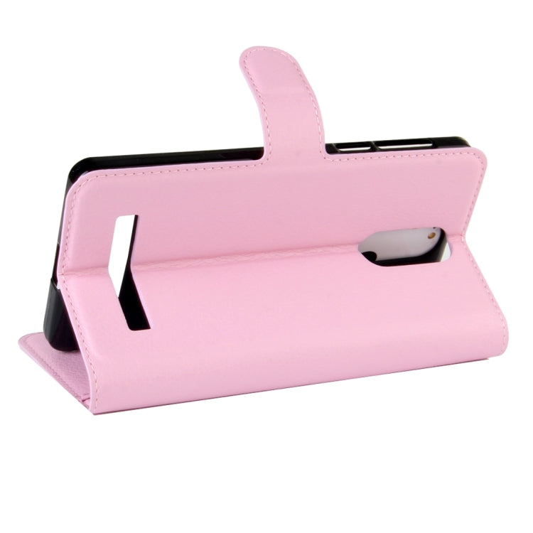 LEAGOO for M8 (MPH1460) Litchi Texture Horizontal Flip Leather Case with Magnetic Buckle & Holder & Card Slots & Wallet