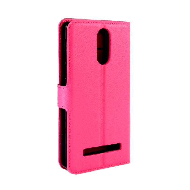 LEAGOO for M8 (MPH1460) Litchi Texture Horizontal Flip Leather Case with Magnetic Buckle & Holder & Card Slots & Wallet