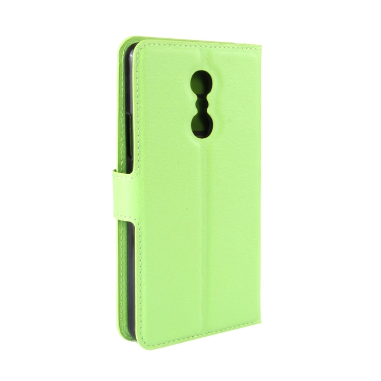 For Lenovo K6 Note Litchi Texture Horizontal Flip Leather Case with Magnetic Buckle & Holder & Card Slots & Wallet
