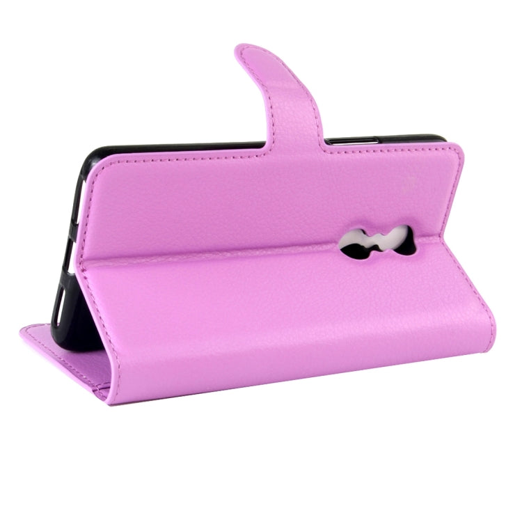 For Lenovo K6 Note Litchi Texture Horizontal Flip Leather Case with Magnetic Buckle & Holder & Card Slots & Wallet