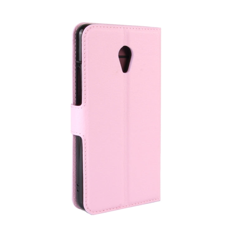 For Meizu M5s Litchi Texture Horizontal Flip Leather Case with Magnetic Buckle & Holder & Card Slots & Wallet