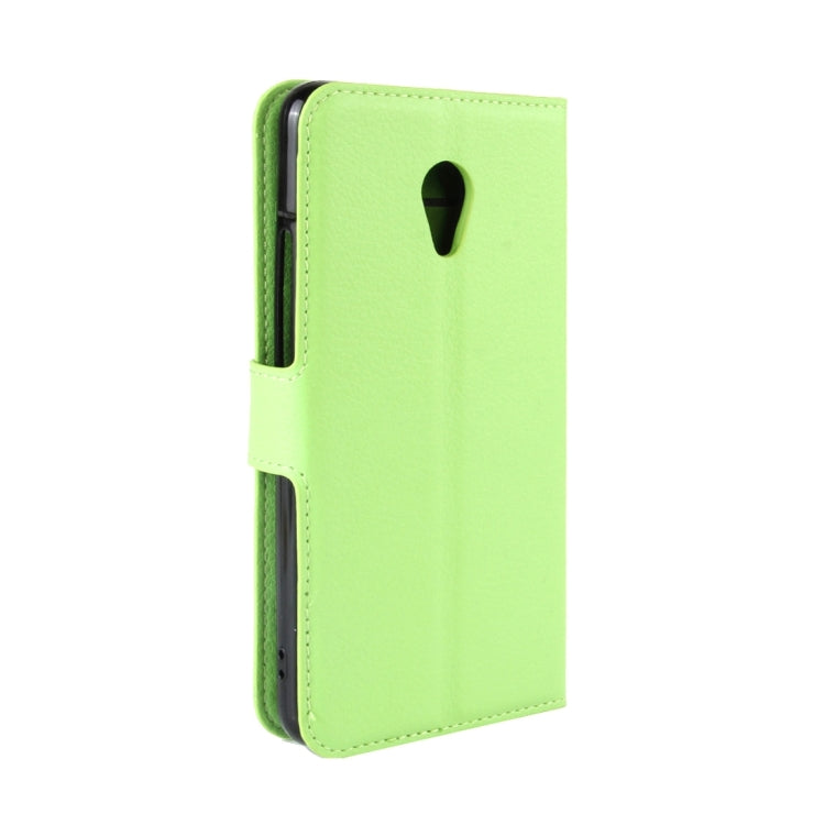 For Meizu M5s Litchi Texture Horizontal Flip Leather Case with Magnetic Buckle & Holder & Card Slots & Wallet