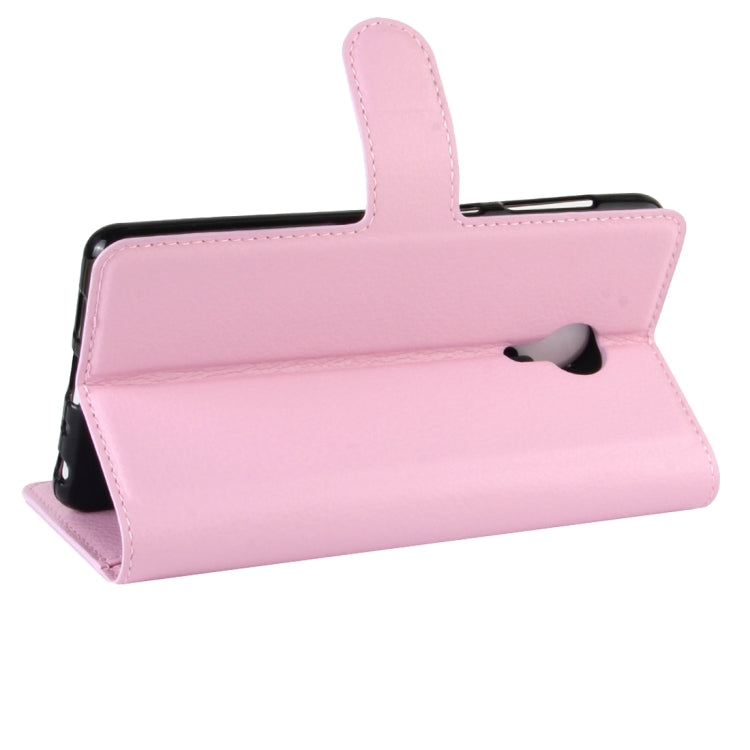 For Lenovo ZUK Edge Litchi Texture Horizontal Flip Leather Case with Magnetic Buckle & Holder & Card Slots & Wallet