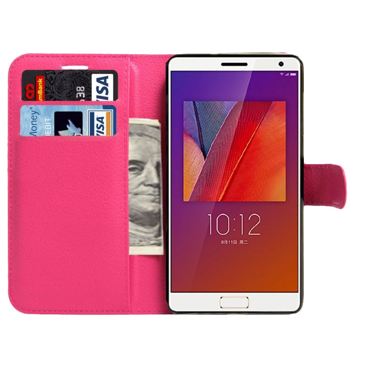 For Lenovo ZUK Edge Litchi Texture Horizontal Flip Leather Case with Magnetic Buckle & Holder & Card Slots & Wallet