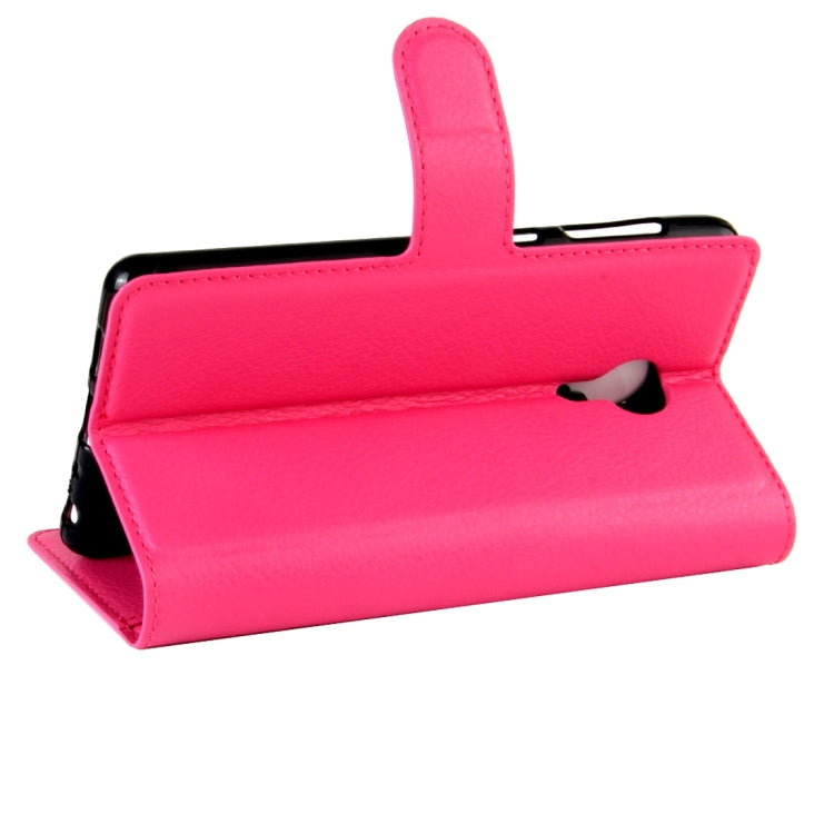 For Lenovo ZUK Edge Litchi Texture Horizontal Flip Leather Case with Magnetic Buckle & Holder & Card Slots & Wallet