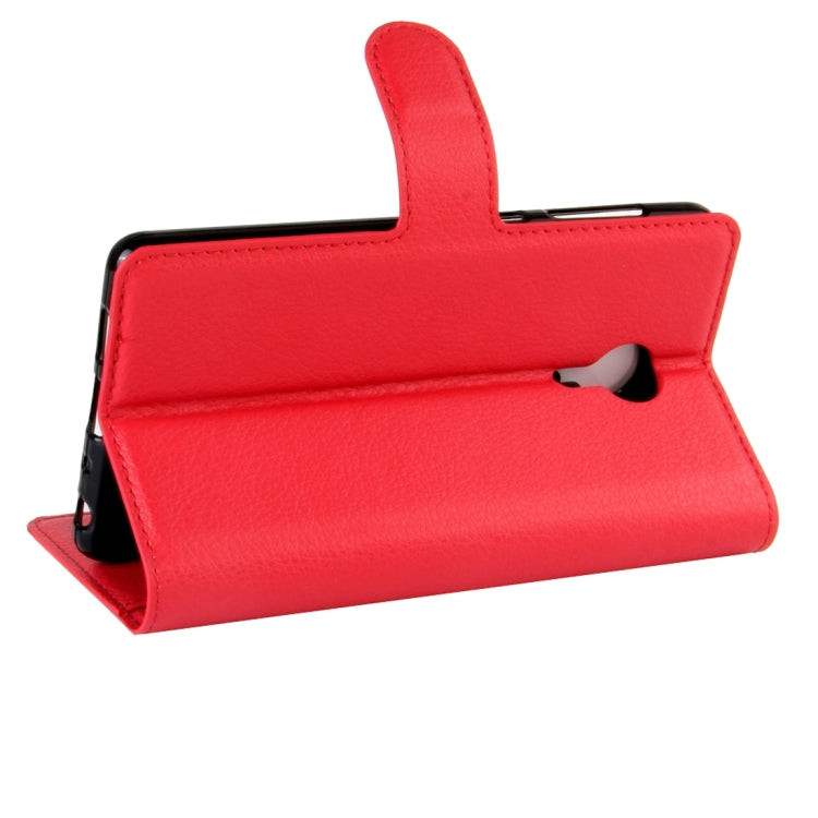 For Lenovo ZUK Edge Litchi Texture Horizontal Flip Leather Case with Magnetic Buckle & Holder & Card Slots & Wallet