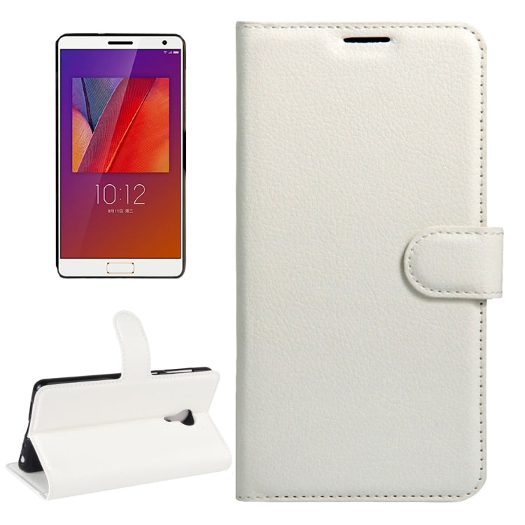 For Lenovo ZUK Edge Litchi Texture Horizontal Flip Leather Case with Magnetic Buckle & Holder & Card Slots & Wallet