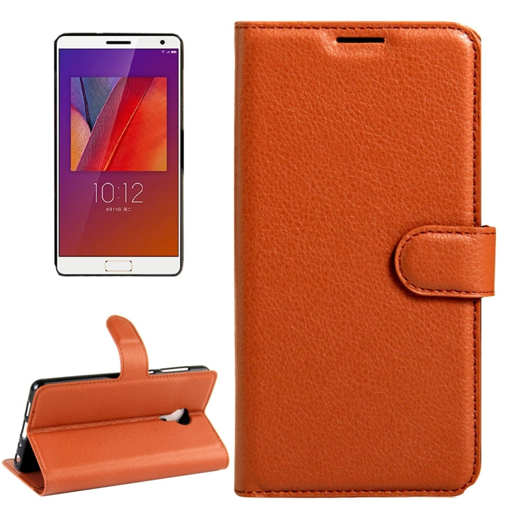 For Lenovo ZUK Edge Litchi Texture Horizontal Flip Leather Case with Magnetic Buckle & Holder & Card Slots & Wallet