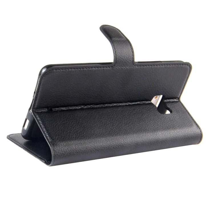 For HTC U Ultra / HTC Ocean Note Litchi Texture Horizontal Flip Leather Case with Magnetic Buckle & Holder & Card Slots & Wallet