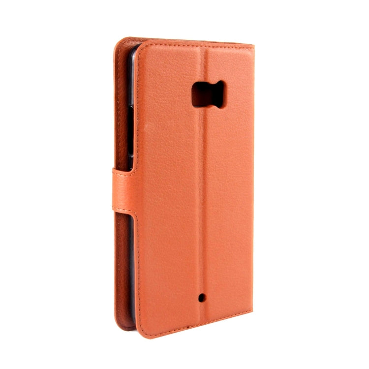 For HTC U Ultra / HTC Ocean Note Litchi Texture Horizontal Flip Leather Case with Magnetic Buckle & Holder & Card Slots & Wallet
