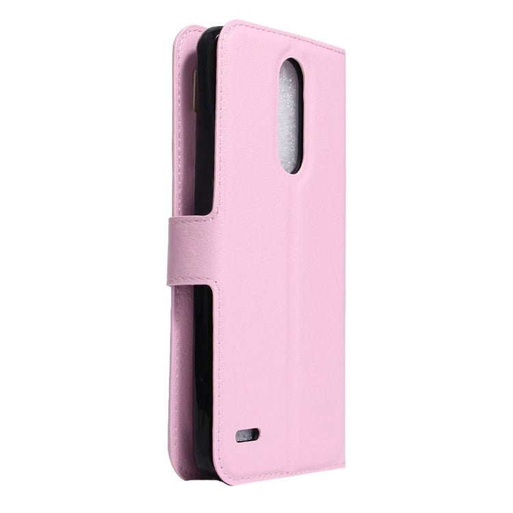 For LG K10 (2017) (EU Version) Litchi Texture Horizontal Flip Leather Case with Magnetic Buckle & Holder & Card Slots & Wallet