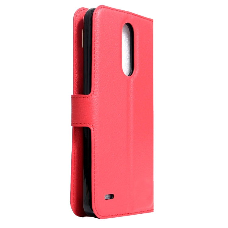 For LG K10 (2017) (EU Version) Litchi Texture Horizontal Flip Leather Case with Magnetic Buckle & Holder & Card Slots & Wallet