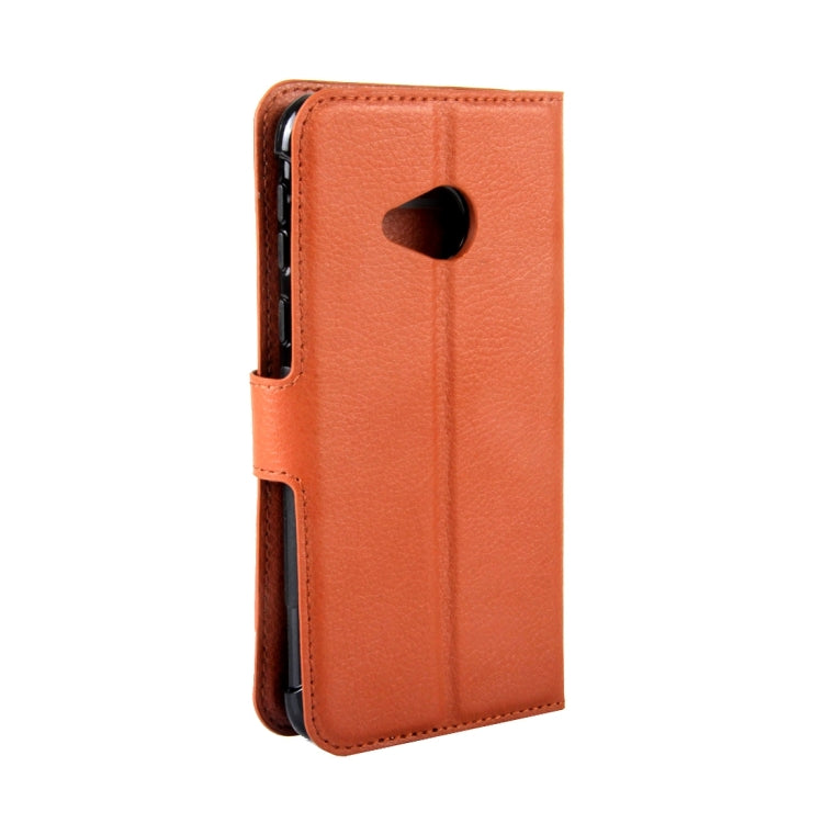For HTC U Play Litchi Texture Horizontal Flip Leather Case with Magnetic Buckle & Holder & Card Slots & Wallet