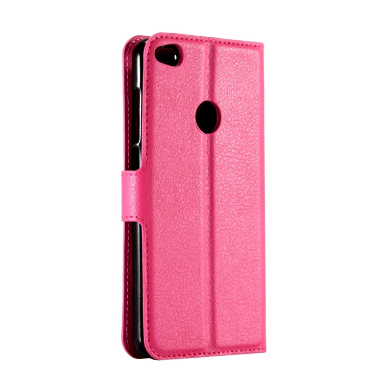 For Huawei P8 Lite (2017) & P9 Lite (2017) & Honor 8 Lite Litchi Texture Horizontal Flip Leather Case with Magnetic Buckle & Holder & Card Slots & Wallet