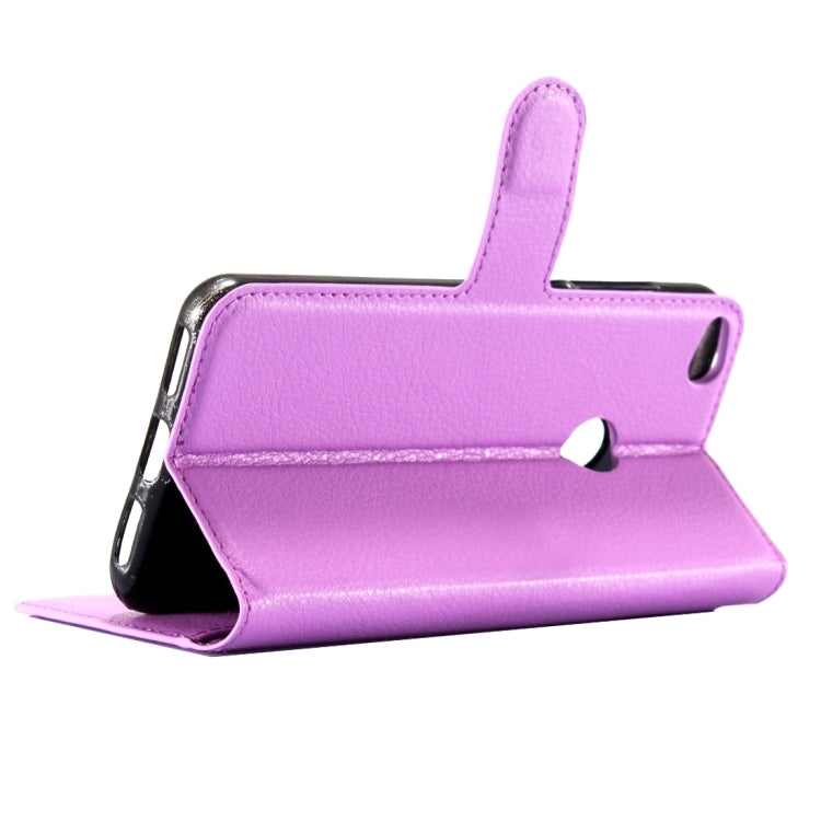 For Huawei P8 Lite (2017) & P9 Lite (2017) & Honor 8 Lite Litchi Texture Horizontal Flip Leather Case with Magnetic Buckle & Holder & Card Slots & Wallet