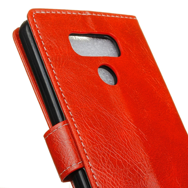 For LG G6 Retro Crazy Horse Texture Horizontal Flip Leather Case with Holder & Card Slots & Wallet & Photo Frame