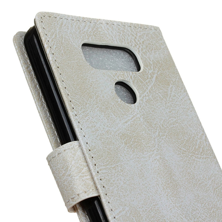 For LG G6 Retro Crazy Horse Texture Horizontal Flip Leather Case with Holder & Card Slots & Wallet & Photo Frame