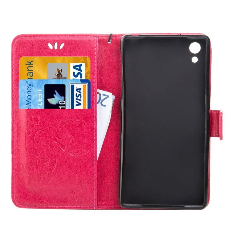 For Sony Xperia Z3 Crazy Horse Texture Printing Horizontal Flip Leather Case with Holder & Card Slots & Wallet & Lanyard