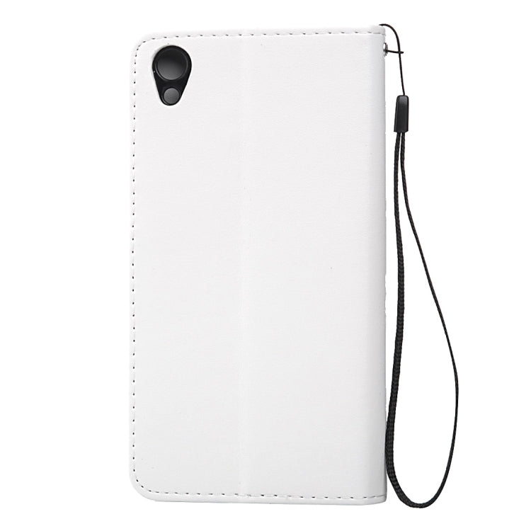 For Sony Xperia Z3 Crazy Horse Texture Printing Horizontal Flip Leather Case with Holder & Card Slots & Wallet & Lanyard