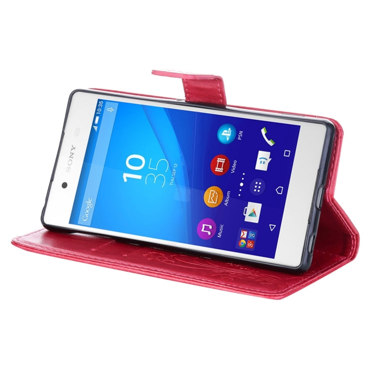 For Sony Xperia Z4 Crazy Horse Texture Printing Horizontal Flip Leather Case with Holder & Card Slots & Wallet & Lanyard