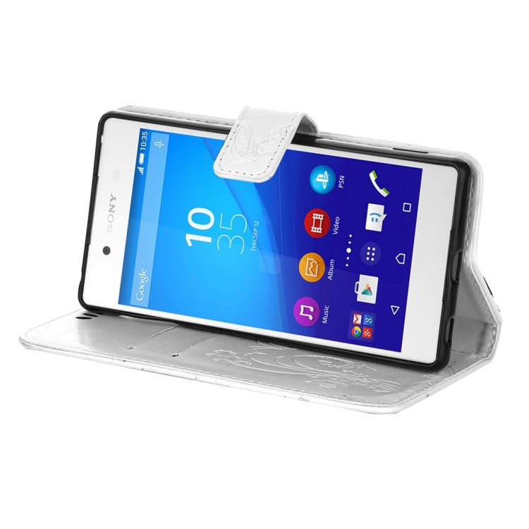 For Sony Xperia Z4 Crazy Horse Texture Printing Horizontal Flip Leather Case with Holder & Card Slots & Wallet & Lanyard