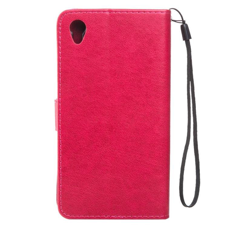 For Sony Xperia Z5 Crazy Horse Texture Printing Horizontal Flip Leather Case with Holder & Card Slots & Wallet & Lanyard