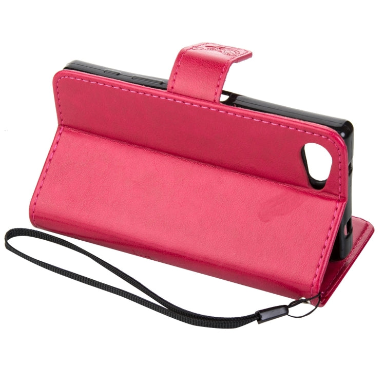 For Sony Xperia Z5 Mini Crazy Horse Texture Printing Horizontal Flip Leather Case with Holder & Card Slots & Wallet & Lanyard