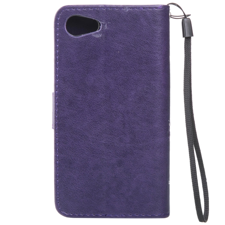 For Sony Xperia Z5 Mini Crazy Horse Texture Printing Horizontal Flip Leather Case with Holder & Card Slots & Wallet & Lanyard