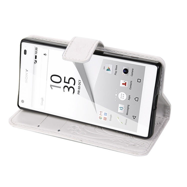 For Sony Xperia Z5 Mini Crazy Horse Texture Printing Horizontal Flip Leather Case with Holder & Card Slots & Wallet & Lanyard