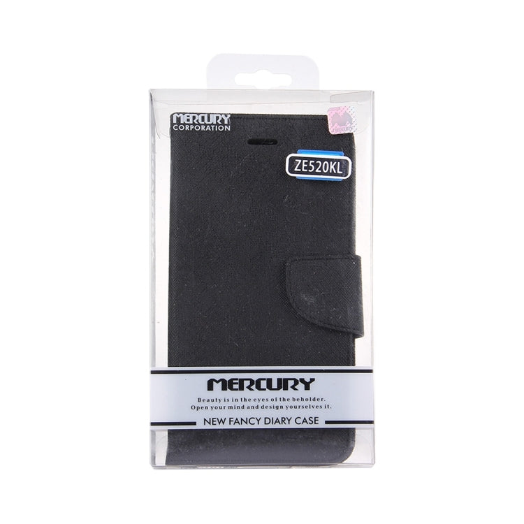 For ASUS ZenFone 3 /ZE520KL Cross Texture Horizontal Flip Leather Case with Holder & Card Slots & Wallet