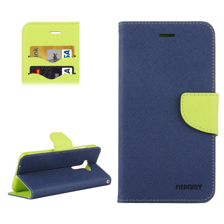 For ASUS ZenFone 3 /ZE520KL Cross Texture Horizontal Flip Leather Case with Holder & Card Slots & Wallet