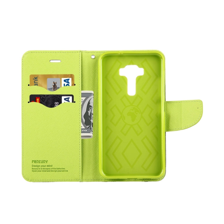 For ASUS ZenFone 3 /ZE520KL Cross Texture Horizontal Flip Leather Case with Holder & Card Slots & Wallet