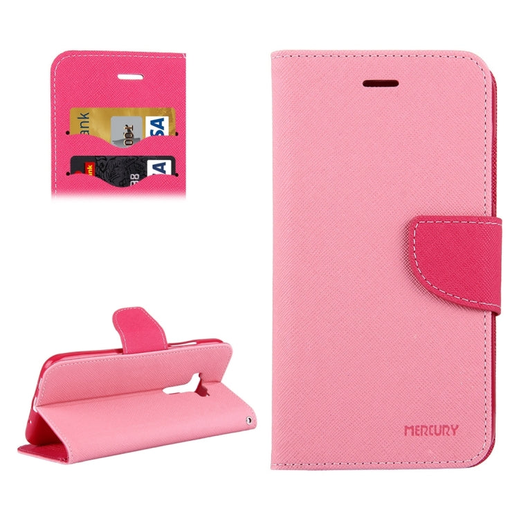 For ASUS ZenFone 3 /ZE520KL Cross Texture Horizontal Flip Leather Case with Holder & Card Slots & Wallet