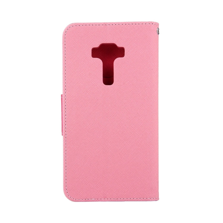 For ASUS ZenFone 3 /ZE520KL Cross Texture Horizontal Flip Leather Case with Holder & Card Slots & Wallet