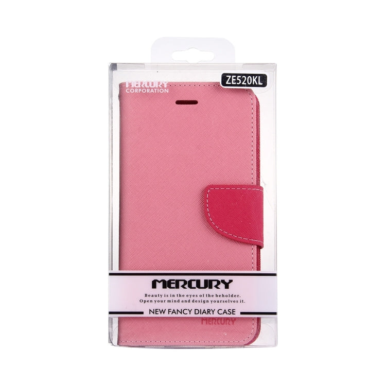 For ASUS ZenFone 3 /ZE520KL Cross Texture Horizontal Flip Leather Case with Holder & Card Slots & Wallet