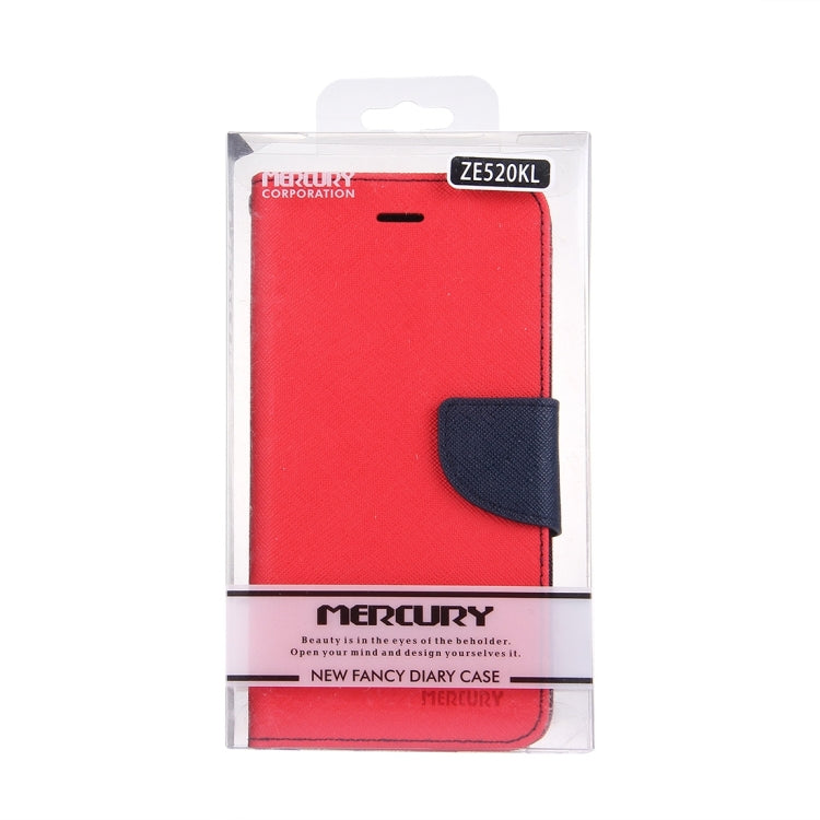 For ASUS ZenFone 3 /ZE520KL Cross Texture Horizontal Flip Leather Case with Holder & Card Slots & Wallet