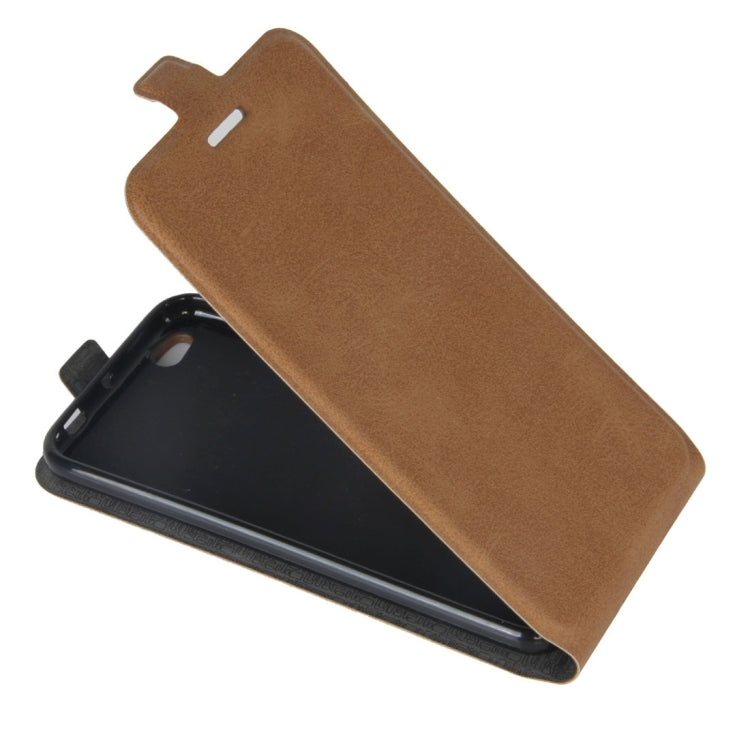 For Xiaomi Mi 5c Vertical Flip Leather Case with Card Slot & Photo Frame