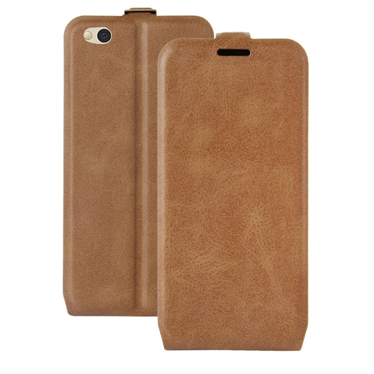 For Xiaomi Mi 5c Vertical Flip Leather Case with Card Slot & Photo Frame